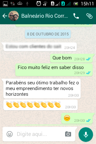 clientes satisfeitos com o Central da Lapa