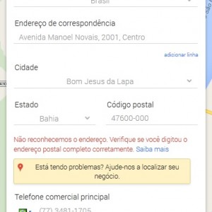 Google Meu Negócio: Oportunidade para empresas de Bom Jesus da Lapa 4 finalizando o cadastro de empresa no google