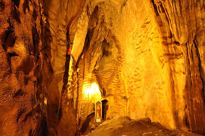 Gruta de Santa Luzia no Santuário do Bom Jesus da Lapa