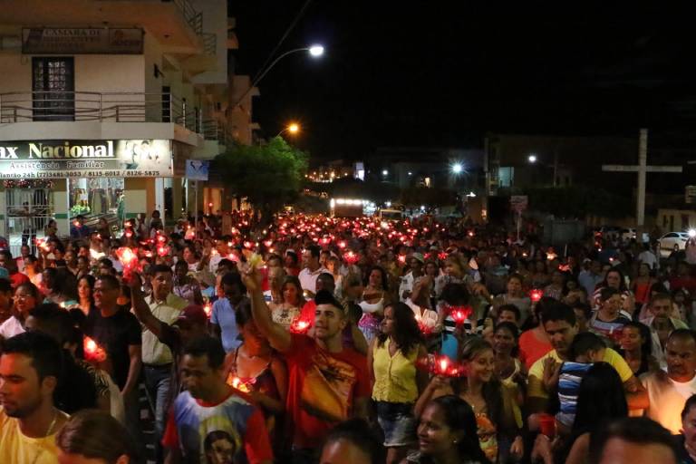 Procissão de Santa Luzia em Bom Jesus da Lapa