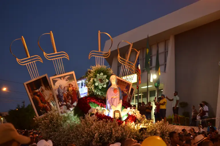  A Romaria de Nossa Senhora da Soledade acontece no último dia da festa, em 15 de setembro. 