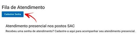 Cadastrar senha para atendimento SINEBAHIA