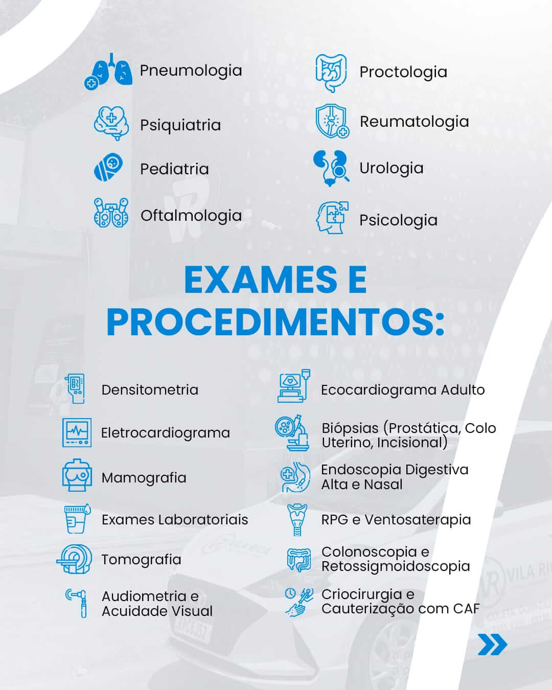 Clínica Vila Rica 3 especialidades e exames clinica vila rica 3