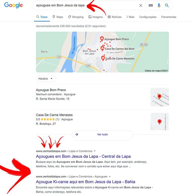 Anúncio Gratuito no Central da Lapa 1 O Anúncio no Central da Lapa ajuda seu negócio a aparecer no Google