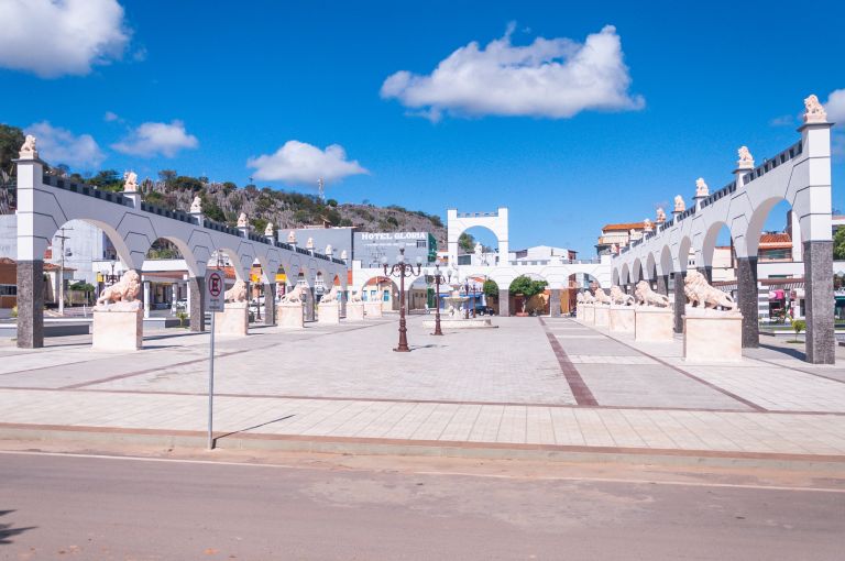 A Praça da Fé em Bom Jesus da Lapa 2 Praça da Fé em Bom Jesus da Lapa