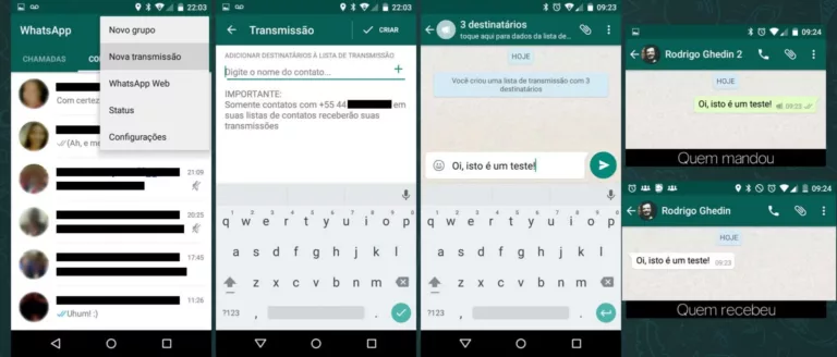 WhatsApp Business e suas vantagens 6 Como fazer lista de transmissão WhatsApp