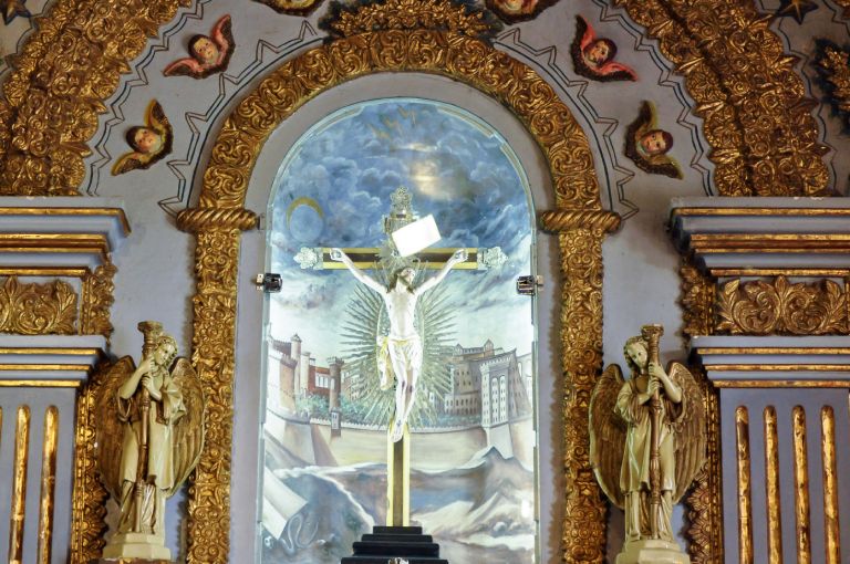A igreja da Lapa foi feita de pedra e luz 2 Imagem do Senhor Bom Jesus da Lapa