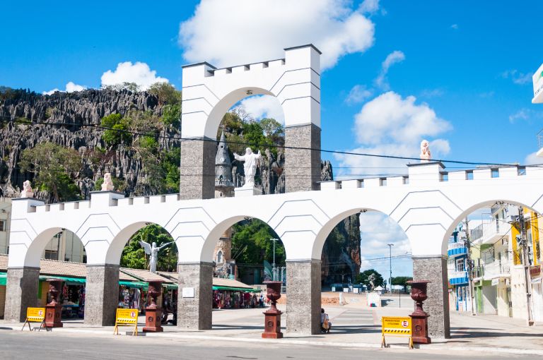 Praça do Largo da Esplanada em Bom Jesus da Lapa