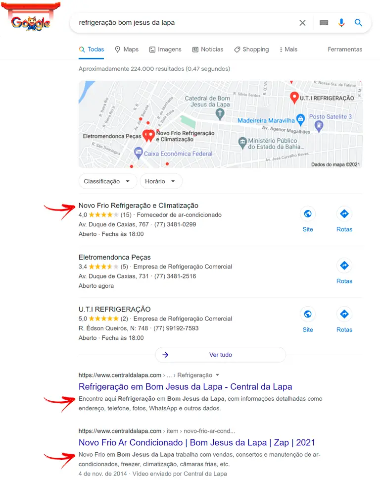 Anúncio Pago no Central da Lapa 28 seu anuncio destaque no google