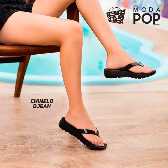 chinelo djean moda pop