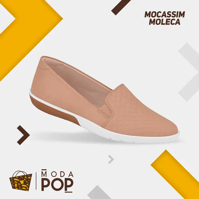 Moda Pop 5 mocassim moda pop