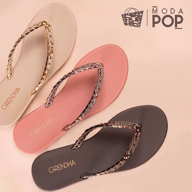 Moda Pop 6 sandalias confortaveis moda pop