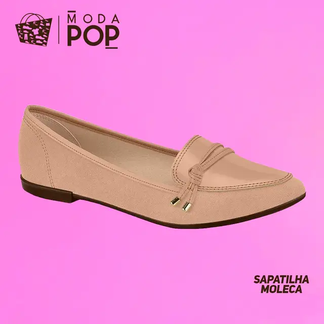 sapatilha moleca moda pop