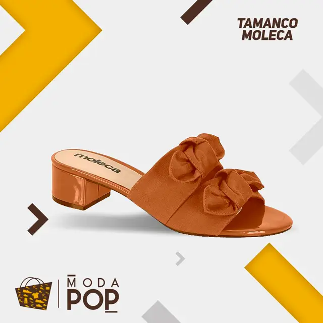 Moda Pop 8 tamanco moda pop