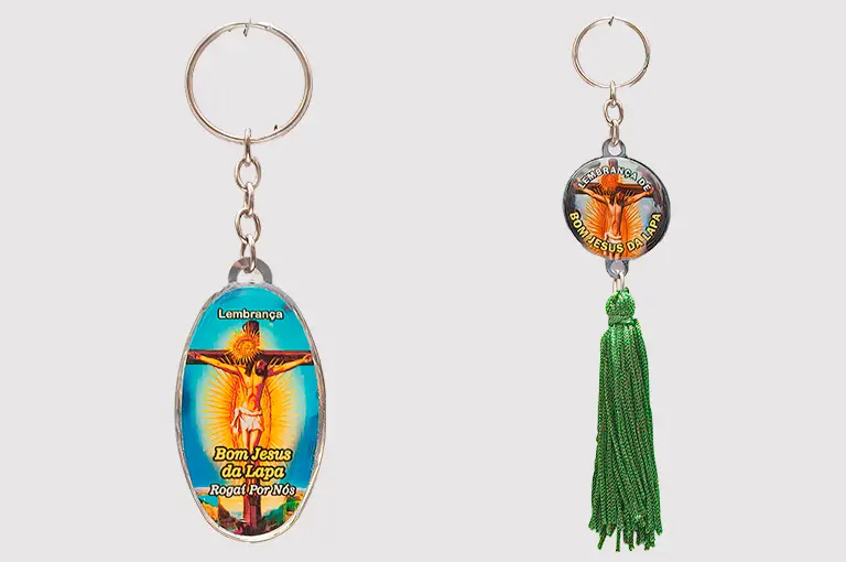 Casa Santo Antônio Artigos Religiosos 7 Chaveiros