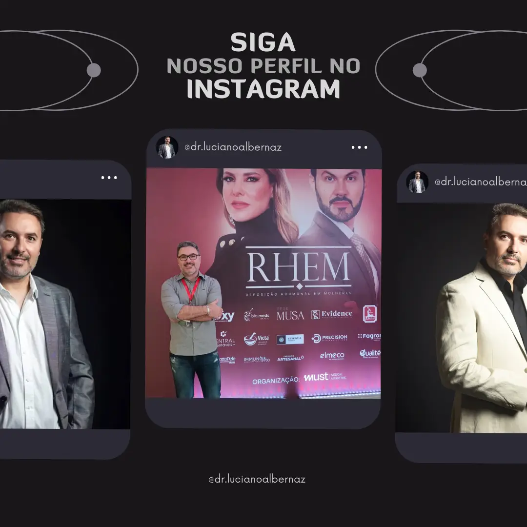 siga nosso perfil no instagram luciano albernaz