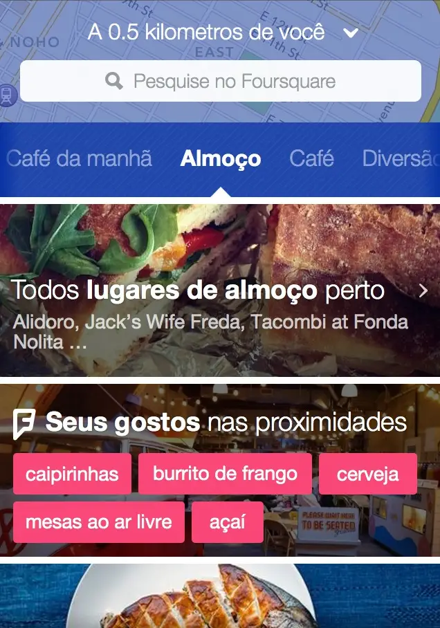 Como os diretórios locais podem ajudar o seu negócio a ter mais visibilidade no Google? 10 foursquare resultados locais