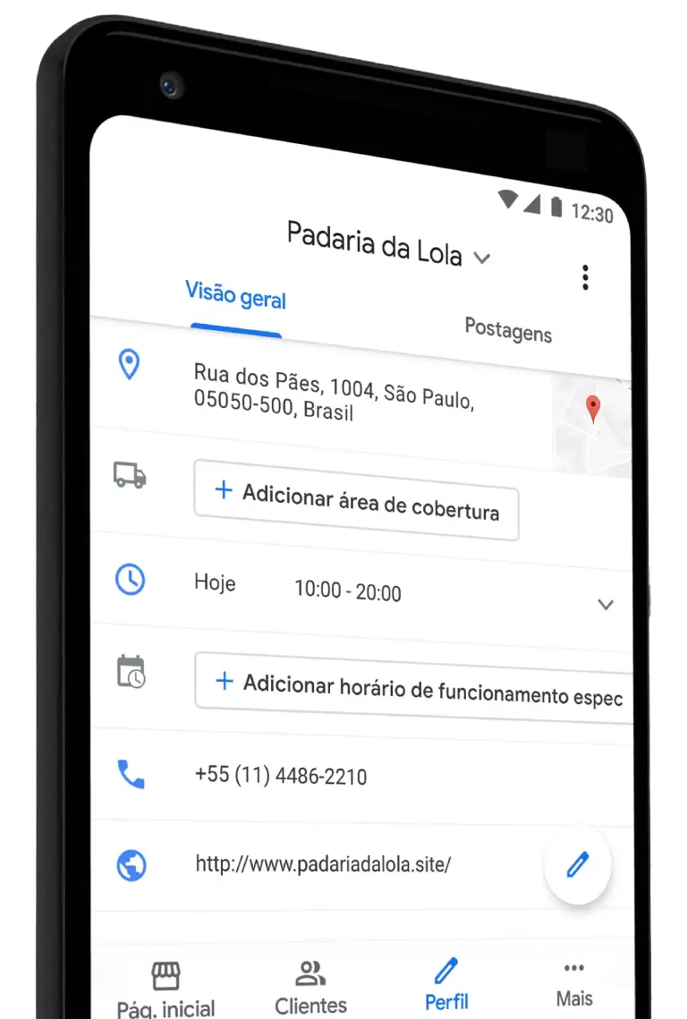 Como os diretórios locais podem ajudar o seu negócio a ter mais visibilidade no Google? 9 perfil da empresa no google