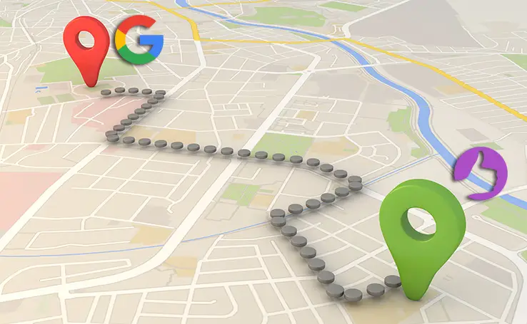 Como os diretórios locais podem ajudar o seu negócio a ter mais visibilidade no Google? 12 pesquisas vs distancia no google