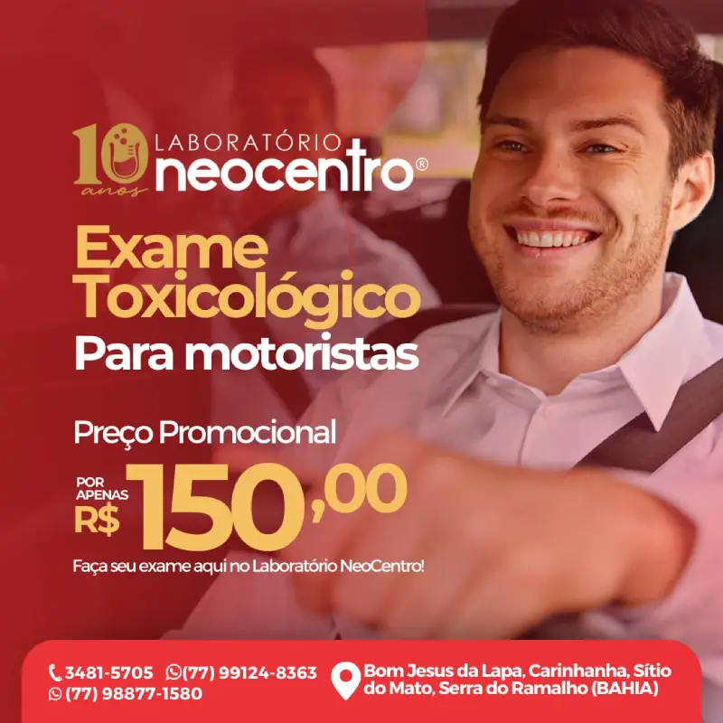 promocao-exame-toxicologico-laboratorio-neo-centro promocao exame toxicologico laboratorio neo centro
