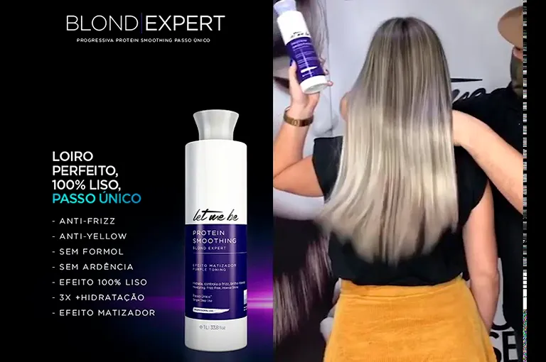 Protein Smoothing Blond